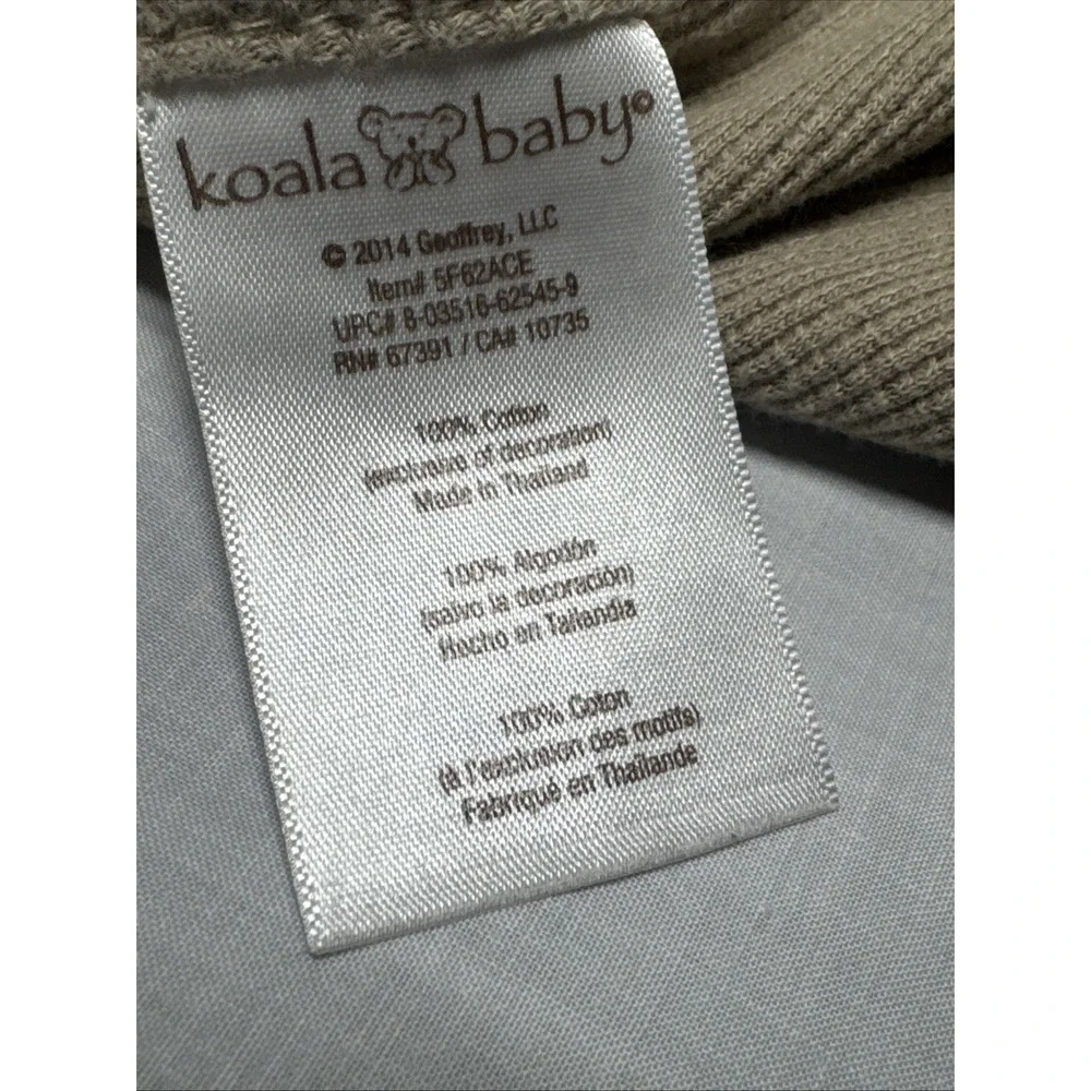 Koala Baby Brown Fox Raccoon Thermal Blanket Waffle Weave Forest Lovey 30